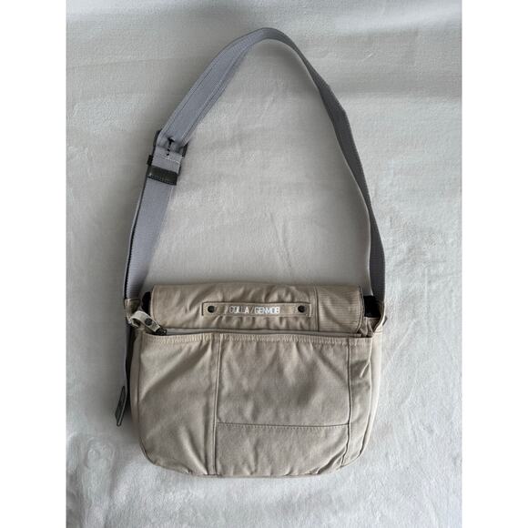 Golla GenMob ipad Messenger Bag Crossbody Beige Adjustable‎ Pockets Canvas - Picture 11 of 16